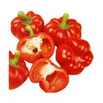 Organic Sun Tan Bell Peppers  1 unit Approx:110g