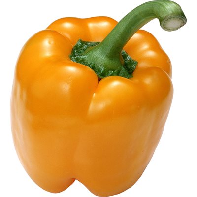 Organic Orange Bell Pepper 1 unit Approx: 200g