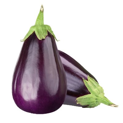 Organic Graffiti Eggplants 1 unit approx:450g