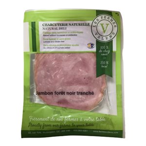 Ferme Valens Jambon Forêt-Noir Tranché 120g