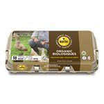 Nutri Œufs Brun Moyen Biologique Poule x 18