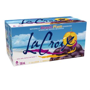 La Croix eau pétillante prunes 8x355ml
