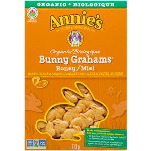 Annie's Bunny Graham Baked Snacks Honey flavoured 213g