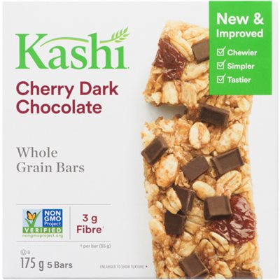 Kashi Barres Cerises Et Chocolat Noir 175g