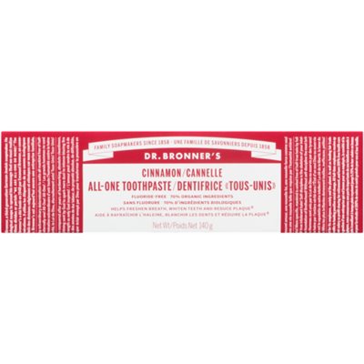 Dr. Bronner's All-One Toothpaste Cinnamon 140 g 