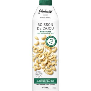 Elmhurst Boisson De Cajou Non Sucree 946ml