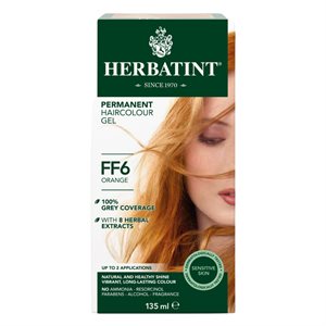 Herbatint Flash Fashion Permanent Hair Color | FF6 Orange 135ml