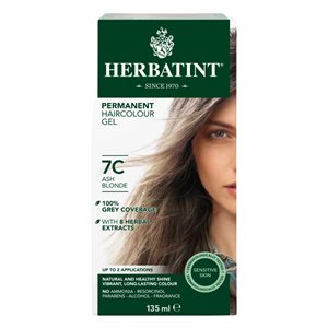 Herbatint Permanent Hair Color | 7C Ash Blonde 135ml