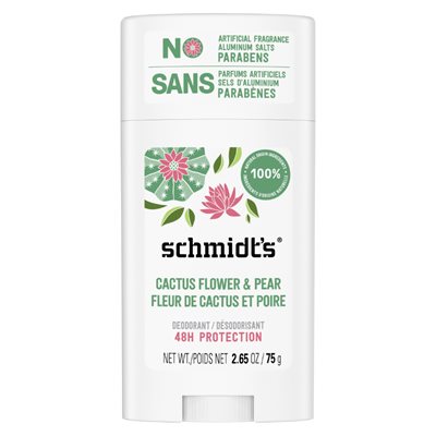 Schmidt's Naturals Déodorant Fleur De Cactus Et Poire 75G