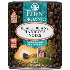 Eden Black Beans Organic 796 ml 796 ml