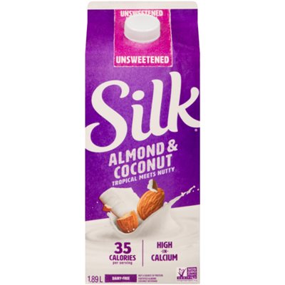 Silk Boisson Amandes Et Noix De Coco Non Sucré