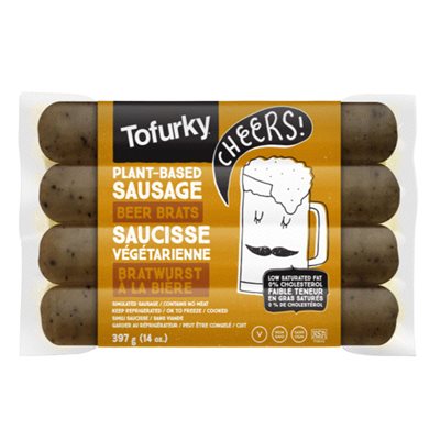 Tofurky saucisse BIERE ET TOFU 397g