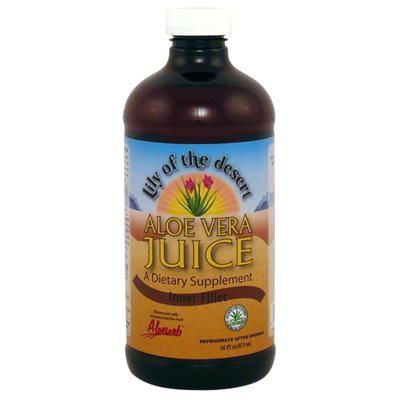 Jus d'aloes feuille entiere 473ml