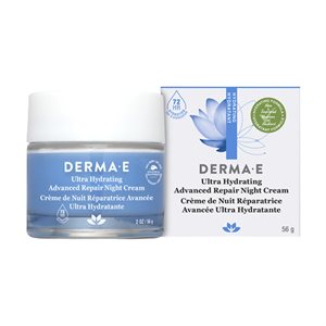 Derma-E Créme de nuit réparatrice avancée ultra hydratante 56g