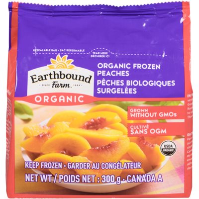 Earthbound Farm Organic Frozen Peaches 300 g 