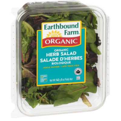 Earthbound Farm- Salades D'herbes Biologiques 142g