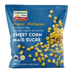 Earthbound Farm Organic steam-in-bag Sweet Corn 300g