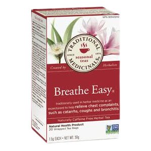 Traditional Medicinals Tisane Aide Respiratoire 92% Bio 16s
