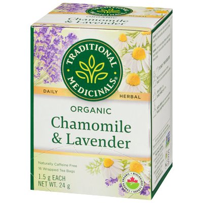 Traditional Medicinals Organic Chamomile and Lavender tea