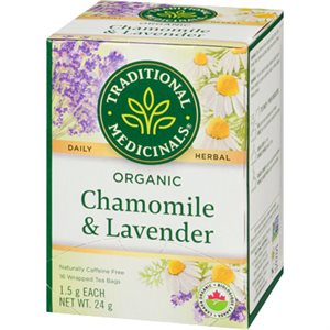 Traditional Medicinals Tisane Camomille Et Lavande Bio