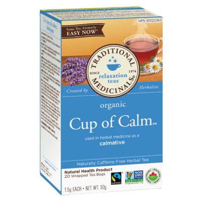 Traditional Medicinals Organic Cup Of Calm herbal tea 16s