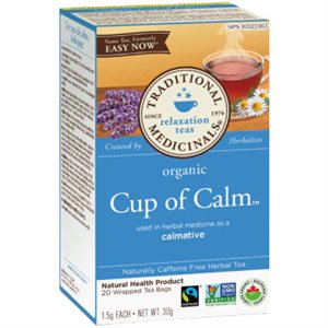 Traditional Medicinals Organic Cup Of Calm herbal tea