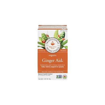 Traditional Medicinals Tisane Gingembre-Aide Bio 20S