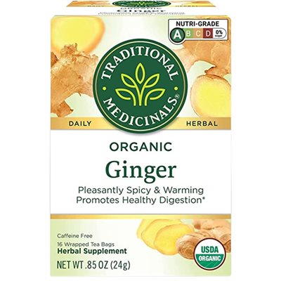 Traditional Medicinals Organic Ginger herbal tea 16s