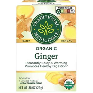 Traditional Medicinals Organic Ginger herbal tea