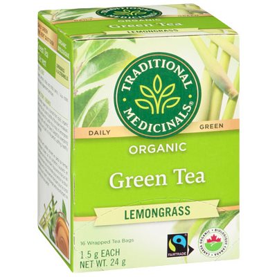 Traditional Medicinals Organic Lemongrass Green tea 20S