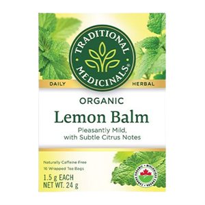 Traditional Medicinals Tisane Melisse Bio 16s