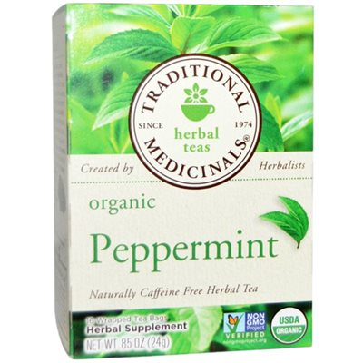 Traditional Medicinals Tisane Menthe Poivree Bio 16s