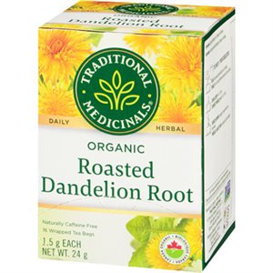 Traditional Medicinals Tisane Racine De Pissenlit Torrefiee Bio 16s