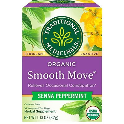 Traditional Medicinals organic Smooth Move Peppermint herbal tea