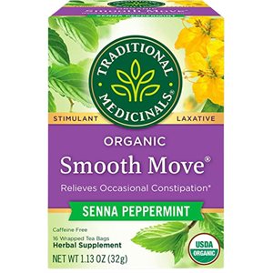 Traditional Medicinals Tisane Smooth Move Menthe Poivree Bio 16s