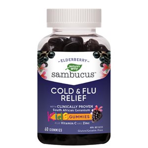 Nature's Way Cold & Flu Relief Gummies Kids 60un