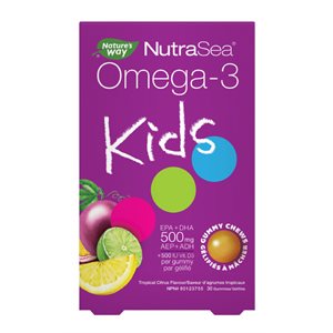 Nature's Way Omega 3 Enfants Jujubes 30un