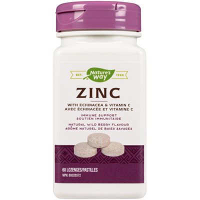 Nature's Way Zinc 60 Lozenges 