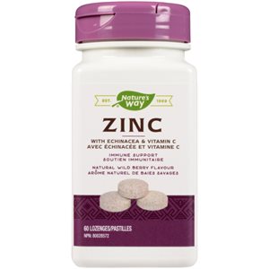 Nature's Way Zinc 60 Lozenges 