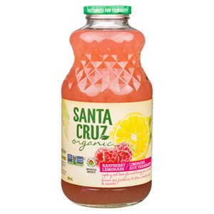 Santa Cruz Limonade à la framboise bio 946 ml