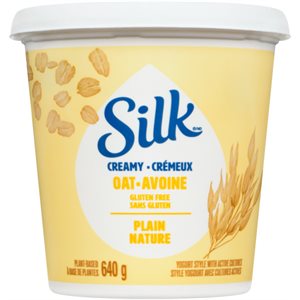 Silk Style Natural Oatmeal Yogurt 640g