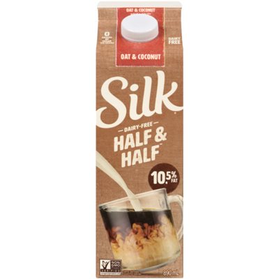 Silk Avoine Et Noix De Coco Pour Café Half & Half 890ml