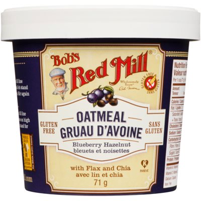 Bob's Red Mill Bleuets Et Noisettes 71g