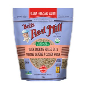 Bob's Red Mill Organic G-F Quick Cooking Oats 794g