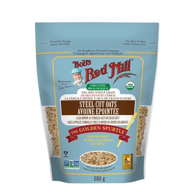 Bob's Red Mill Organic Steel Cut Oats 680g