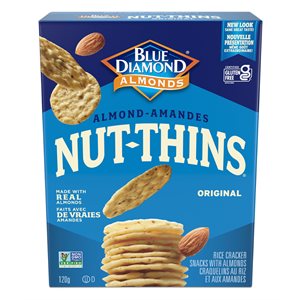 Blue Diamond Craquelin Amande Nut Thins 120g