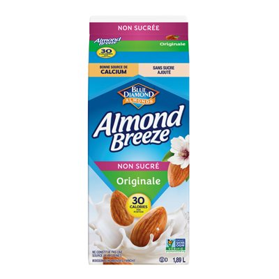Blue Diamond Unsweetened Original Almond Drink 1.89l