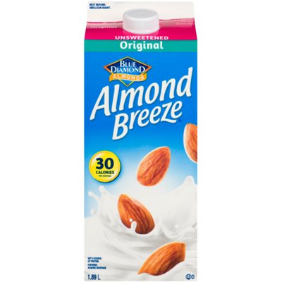 Blue Diamond Unsweetened Original Almond Drink 1.89l