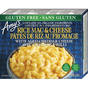 Amy's Kitchen Macaroni Riz Et Fromage 255g