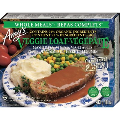 Amy's Kitchen Veggie Loaf Mashed Potatoes & Vegetables 284g